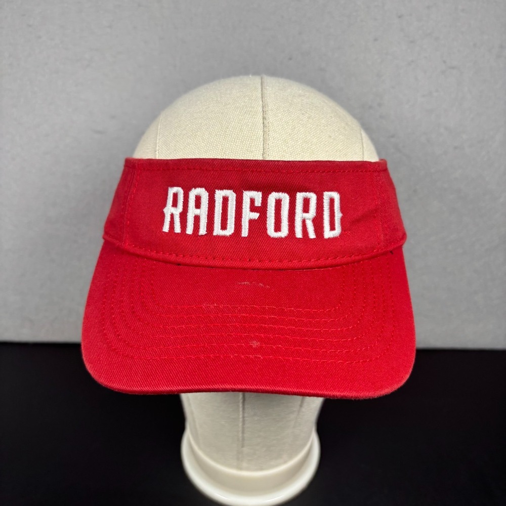 Radford University Highlanders Visor Hat Red Legacy Athletic Gear NCAA OSFM